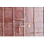Massive Vintage Chinese Stained Wood Bi-Fold Patio Doors