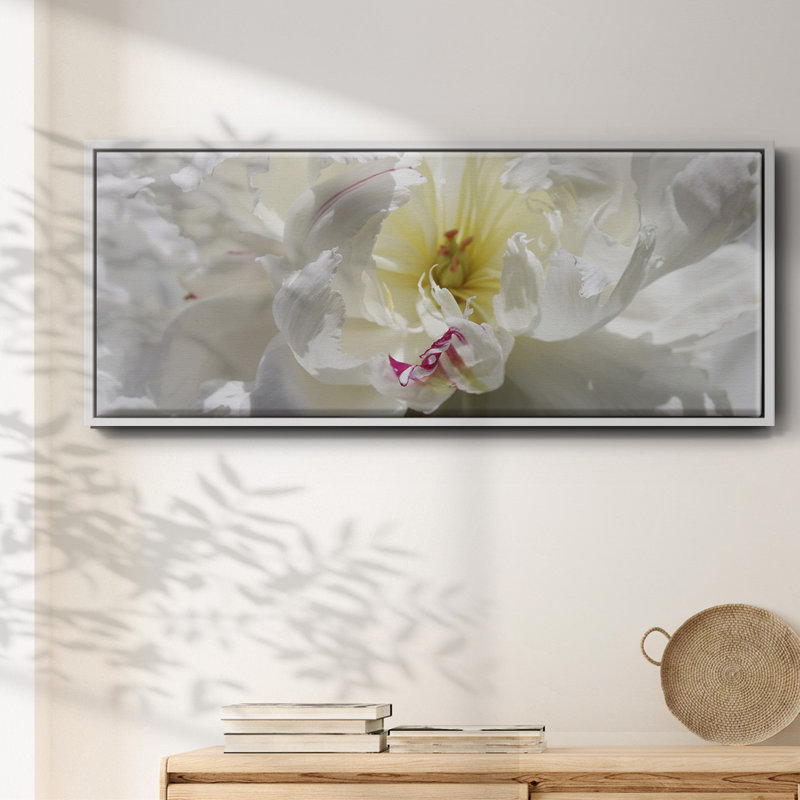 Breathless III- Framed Canvas, 20" H x 50" W