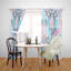 Panneaux de rideaux semi-transparents abstraits-652522489