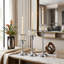Crystal + Iron Candelabra-1082564309