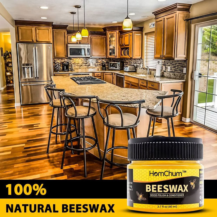 Genkent 5 Piece Homchum Beeswax Wood Polish