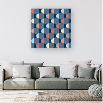 Geometric Pattern - Wrapped Canvas Print