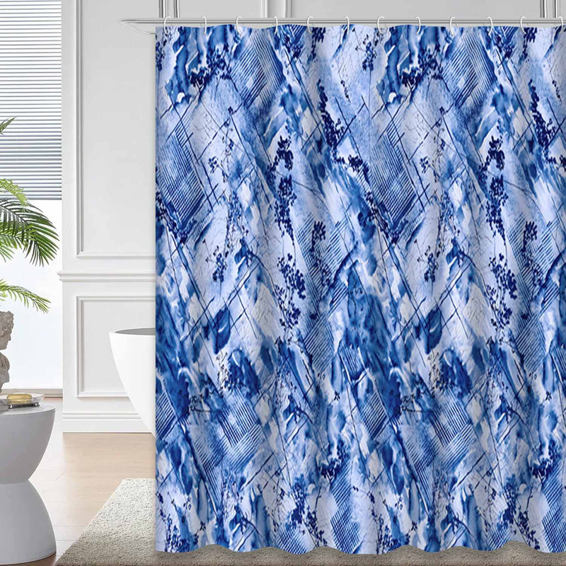 Rideau de douche Batik, 72" L x 84" W