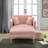 Gottman Upholstered Accent Chair with Ottoman-68868892