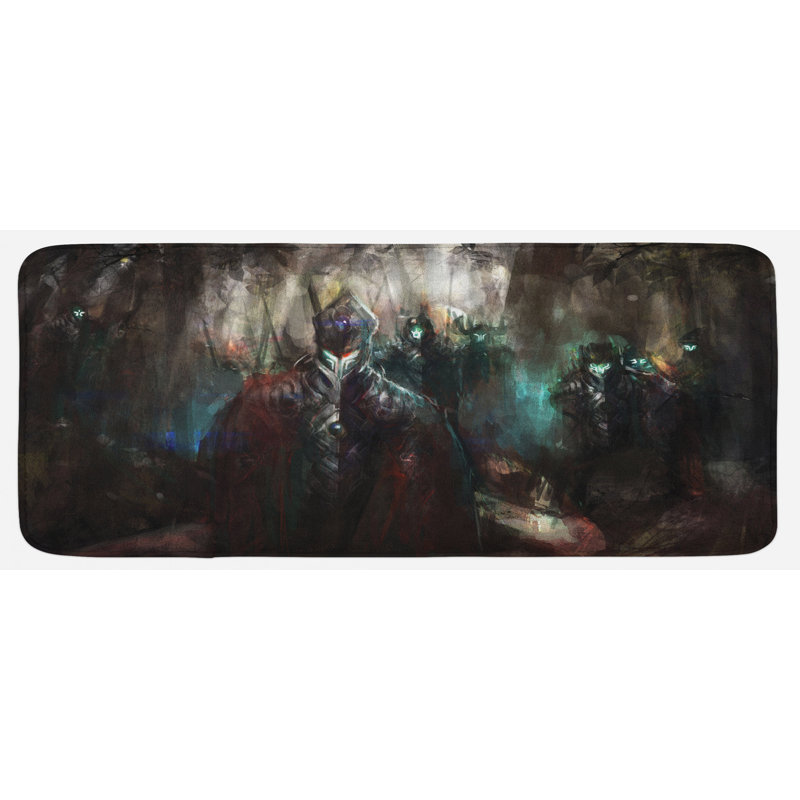 Tapis de cuisine imaginaire world