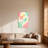 Abstract Pastel Abstract Shapes And Circles Pattern