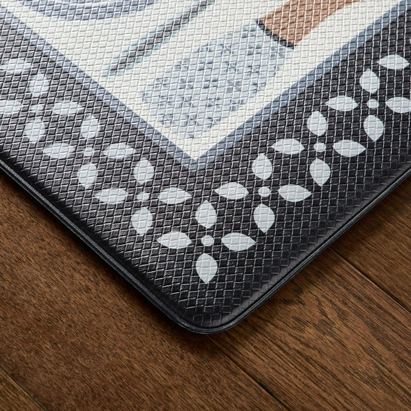 Multicolor Kitchen Mat, Kitchen Utensils Tea, 18"w X 30"l, 1 Piece