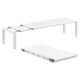 Farrah Rectangular 10 - Person Extendable Dining Set