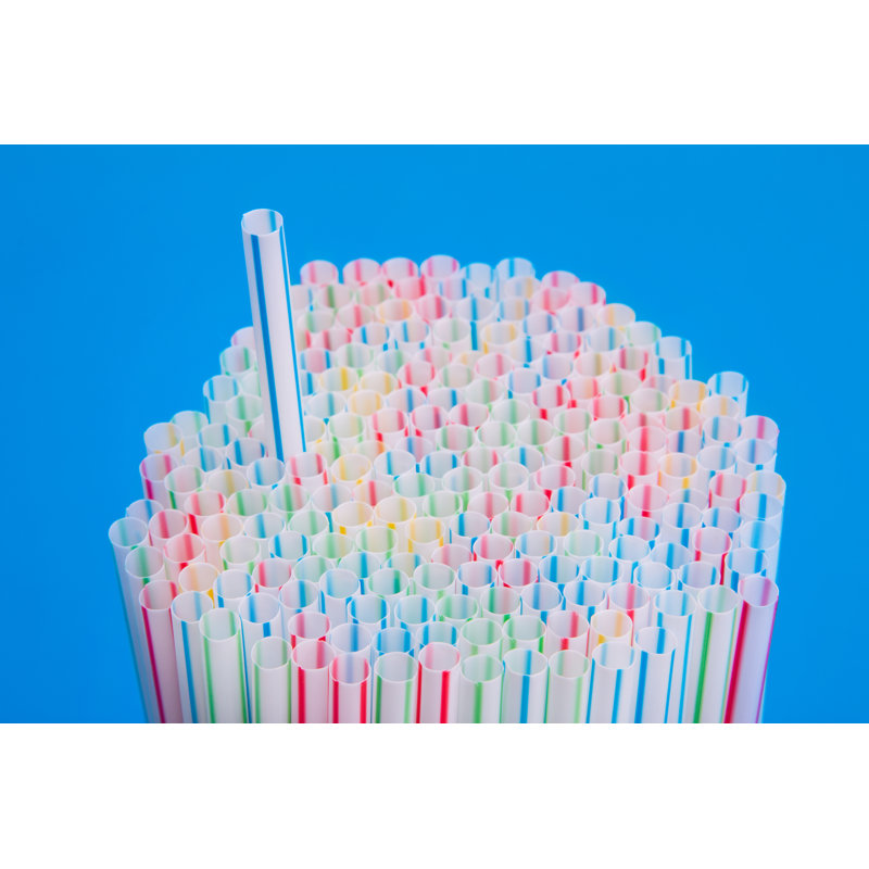 Stack Of Straws - Wrapped Canvas Print, 61cm H x 91cm W x 3.8cm D