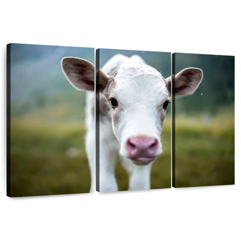 Small Cow, 14" H x 23" W