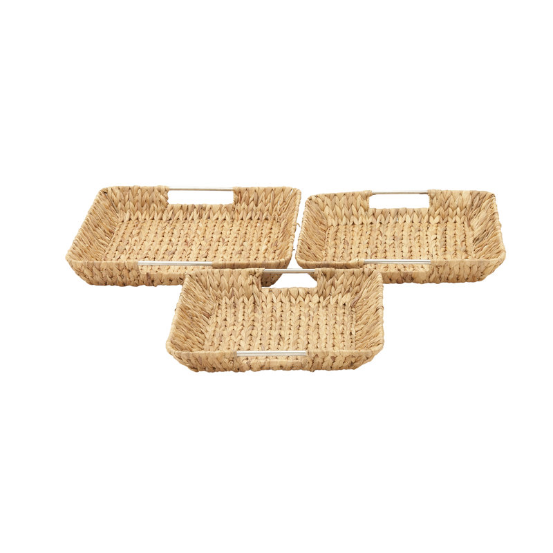 Ensemble de 3 paniers en ruppie maritime