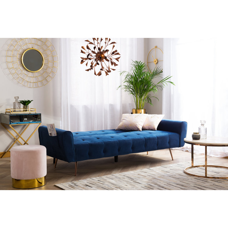 Ozzie Velvet Sleeper, Blue