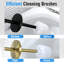 Porte-brosse de toilette en acier inoxydable 14 po-91988448