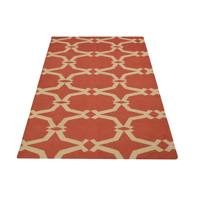 Geometric Flatweave 240cm X 150cm Area Rug