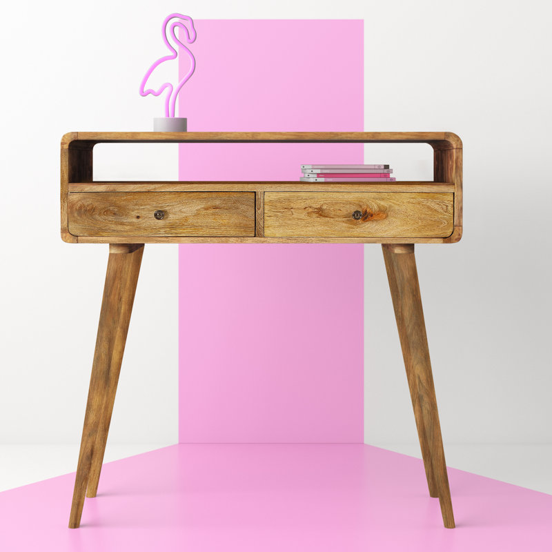 Addison 92cm Solid Wood Console Table, Oakish