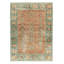 Distressed Homage Hand Knotted Wool Geometric Area Rug-434297045
