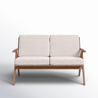 Jose 49.2'' Acacia Outdoor Bench