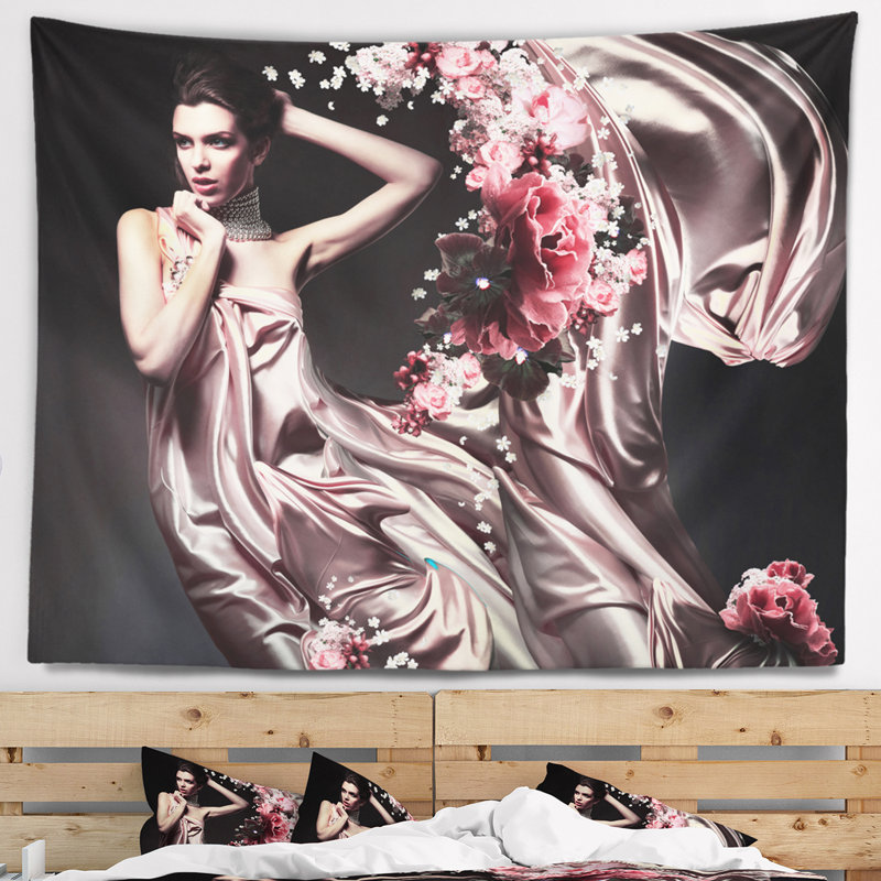 Polyester Tapestry, 50" H x 60" W