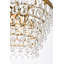 Lustre unique à 5 lumières avec accents en cristal Beno-1402445327