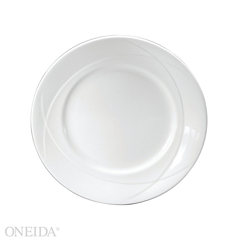 Vision Plates, Bone China by Oneida, 2" H x 11" W x 2" D