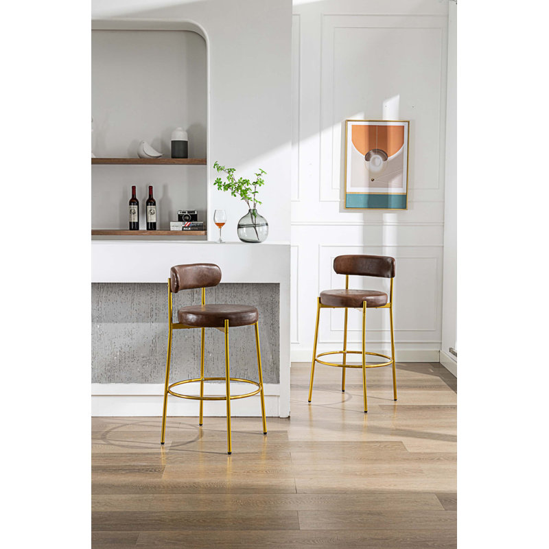 Tabouret 29,13 po, Brun
