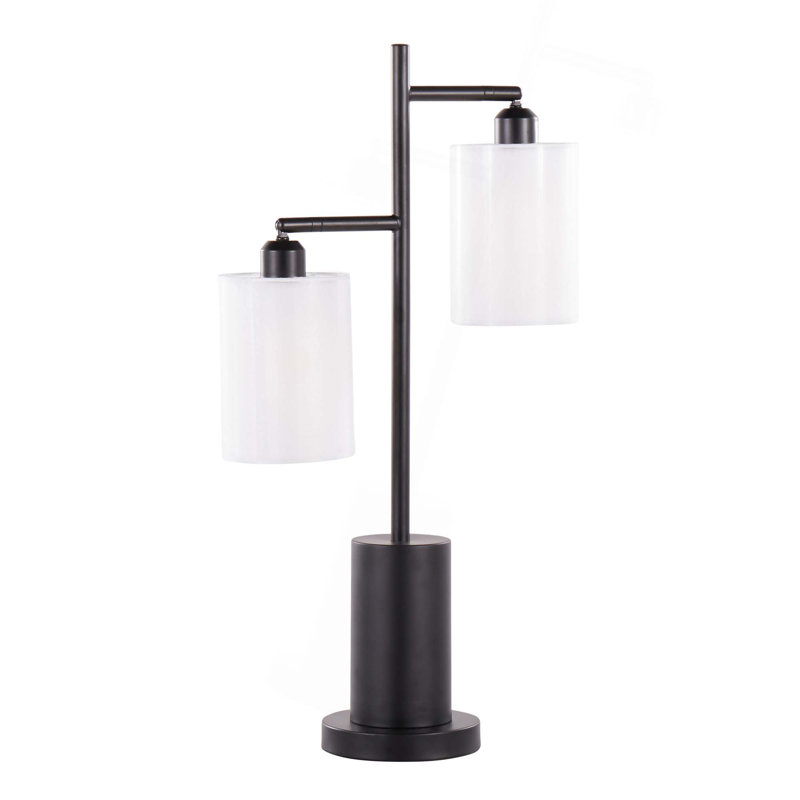 Allyssa 27" Desk Lamp, Black