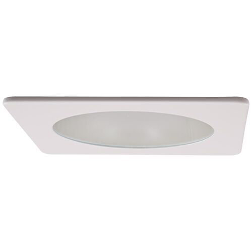 Garniture encastrée de douche 4 po, Blanc