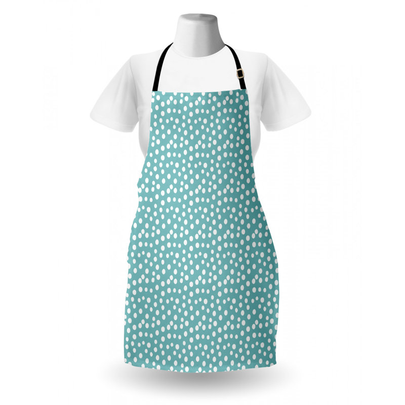 Polka Dots Bib Apron