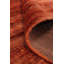 Élégant tapis orange de style Gabbeh 8 x 12 avec des accents délicats