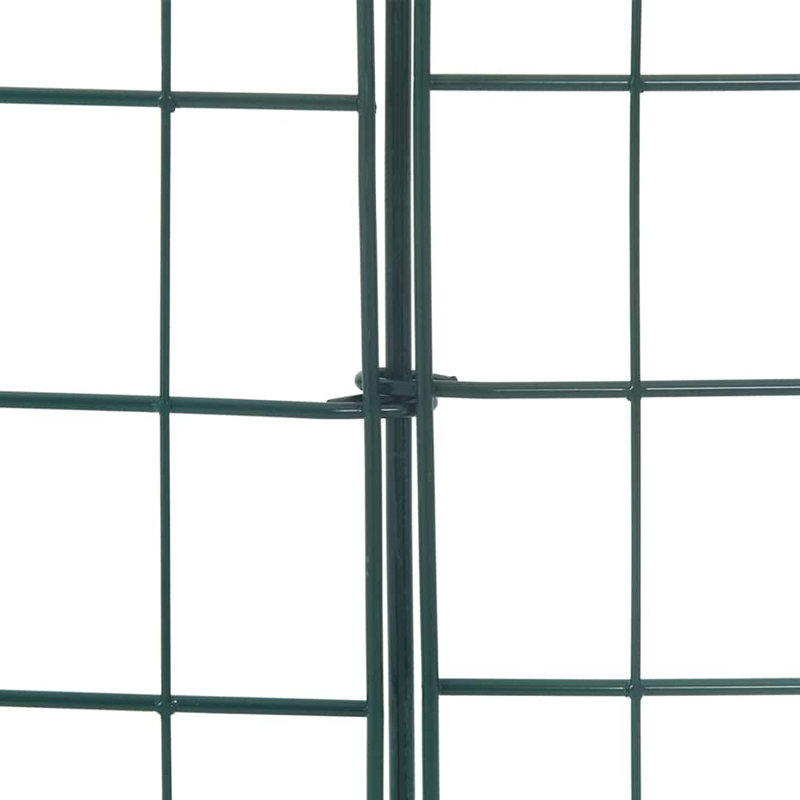 50 cm H x 100 cm W Steel Border Fencing with 5 Panel(s) Included Panel(s) Included
