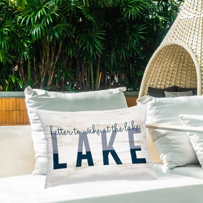 Coussin Wake at Lake Rustic