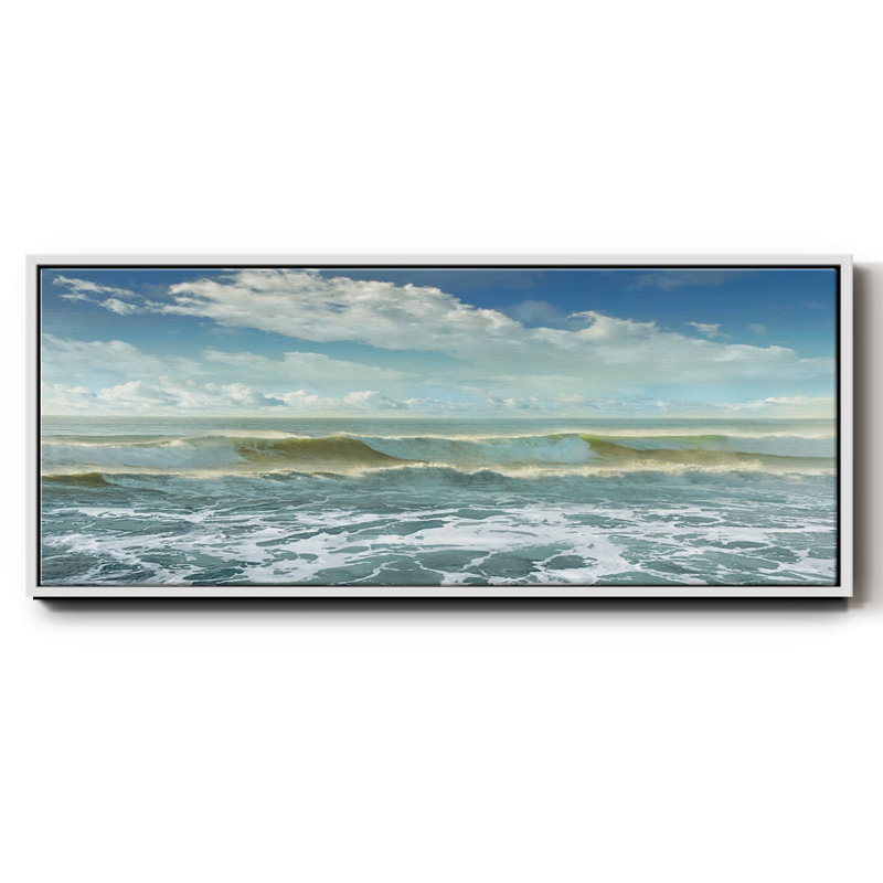 Surf is up - Toile encadrée, H 20 po x l 50 po