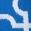 Tapis décoratif en treillis bleu shugar