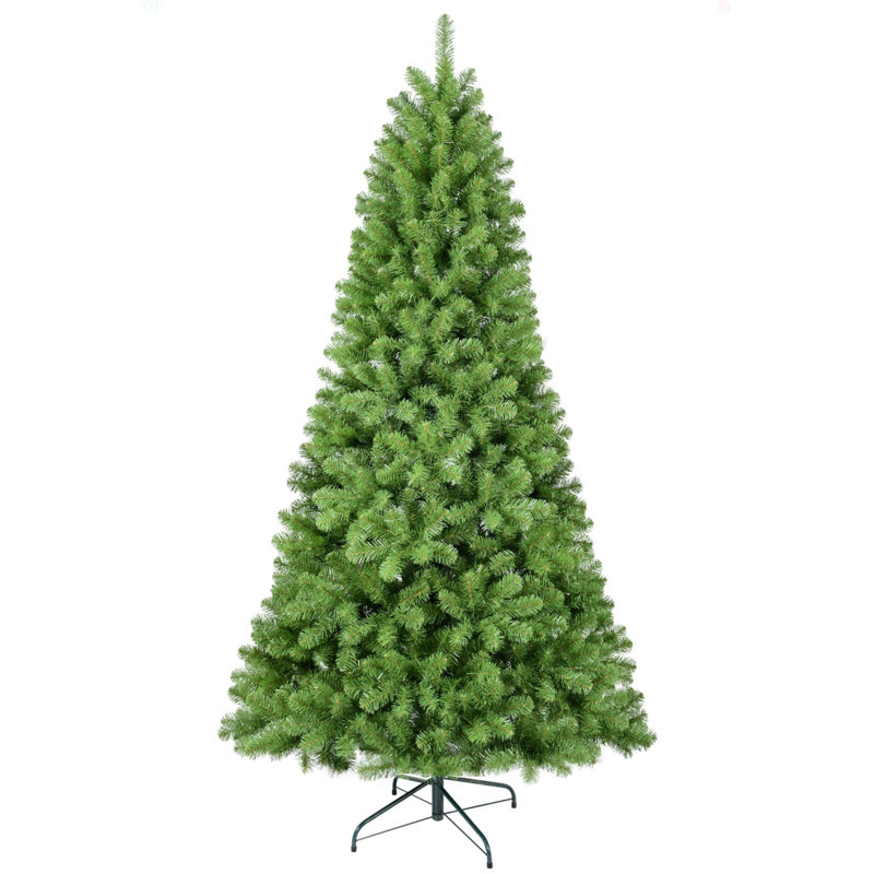 Arbre de Noël avec fil mémoire, arbre en PVC artificiel à charnière 760 pointes, arbre de Noël vert facile à installer pour la décoration intérieure des Fêtes