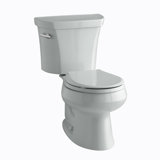 Wellworth® 1.28 GPF Water Efficient Round Two-Piece Toilet (Seat Not Included)
