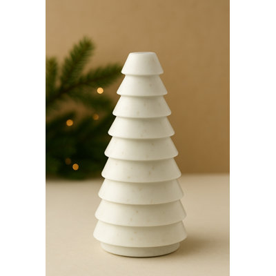 Montana White Marble Christmas Tree Large