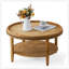 Table basse 31,3 po Boho