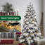 Arbre de Noël à flocage automatique en PVC-1045876999