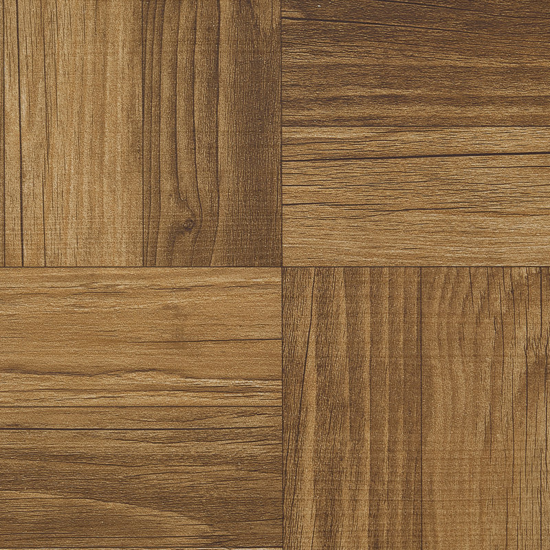 30.48 X 30.48 Cm Plastic Tile In Brown, Dark Brown