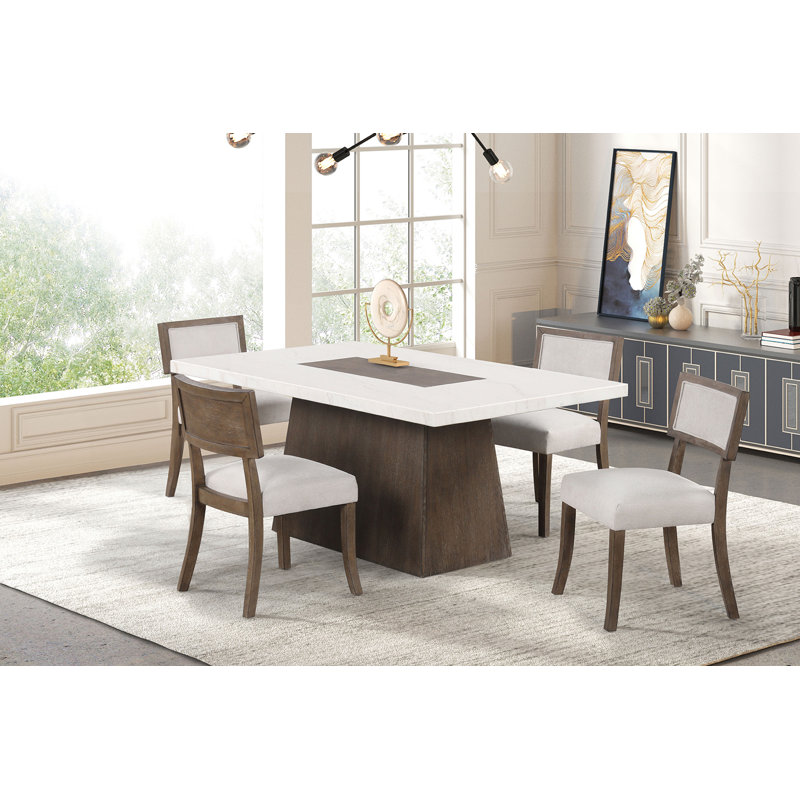 Aanijah 5-pcs Dining Table Set