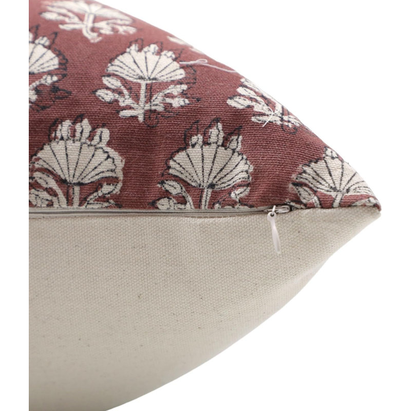 Housse de coussin Fab divine - Coussin décoratif de style bohémien, Chatri, H 26 po x l 26 po