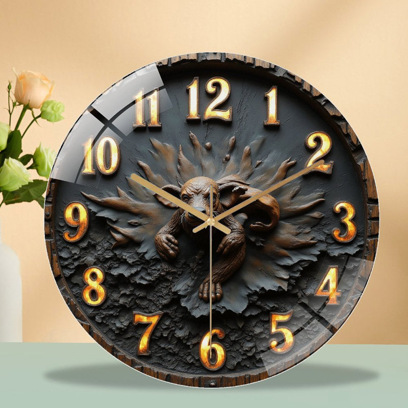 Horloge murale 12 po