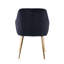 Abdulbaki 46cm H Velvet Upholstered Armchair-1299802430