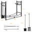 Turin 90cm W Metal Log Rack