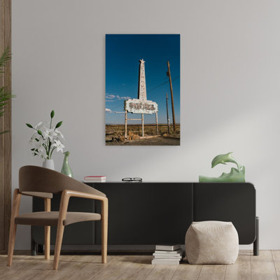 Marfa Stardust Abstract Contemporary Architecture Landscape Wall Art Print