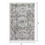Tapis gris en polypropylène tissé à la main Ragheb Southwestern-1337999449