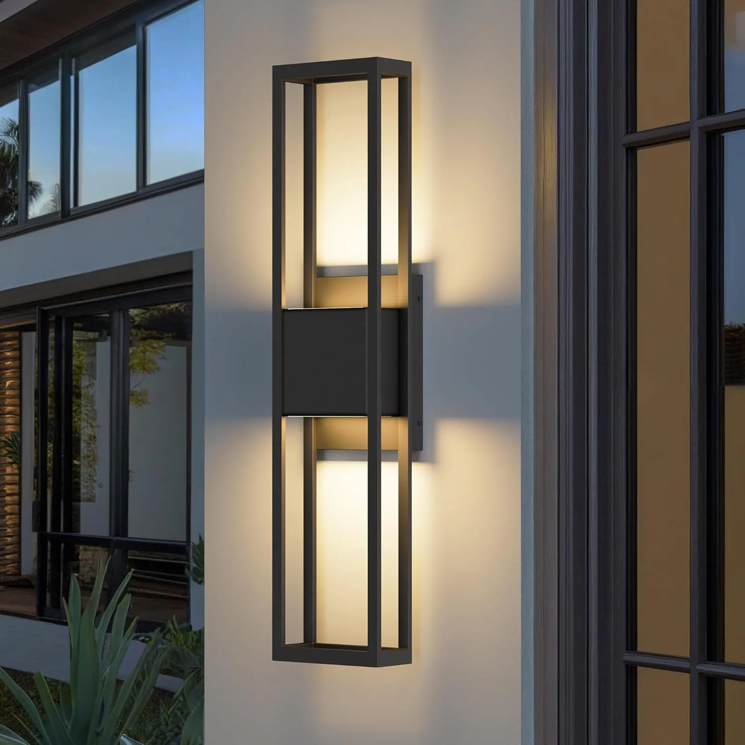 Alcott Hill® Outdoor Sconce, 27.5" H x 5.88" W x 4.38" D
