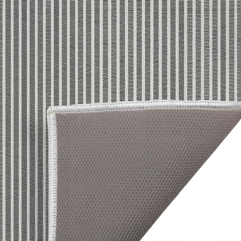 Paillasson Stia, Ivory, Charcoal, 24" W x 17" L
