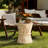 Hourglass shape Outdoor Side Table-2001706015