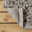 Tapis intérieur / extérieur gris / noir Nate Boho Medallion-221513339